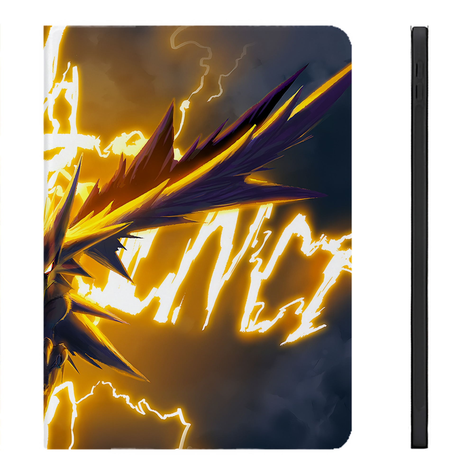 （画像用） ポケットモンスター Pokémon IPadケース ペンホルダー付き ブックスタイルデザイン